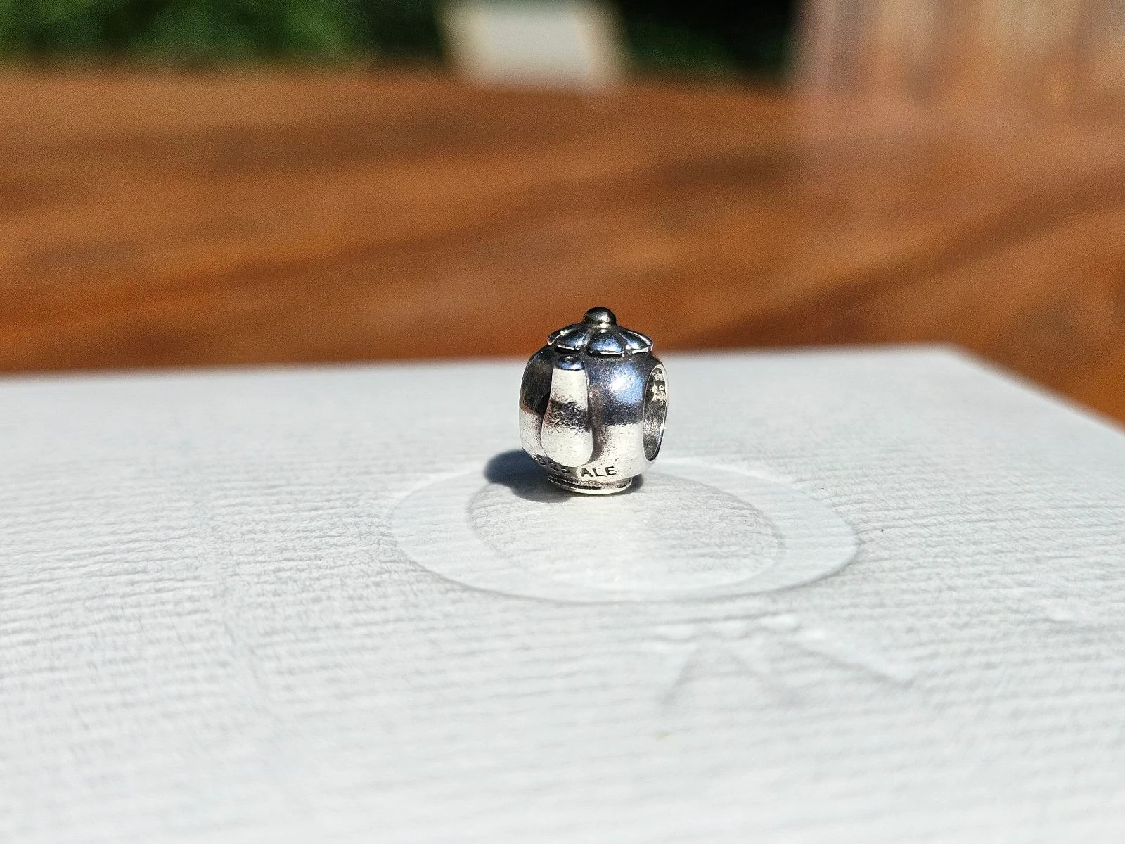 Pingente de chaleira bicolor de 14k da Pandora – photo 2